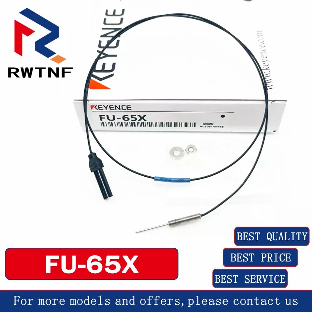 Brand New Genuine FU-65X KEYENCE Reflection Probe Infrared Optical Fiber Sensor, 100% Original Warehouse Stock