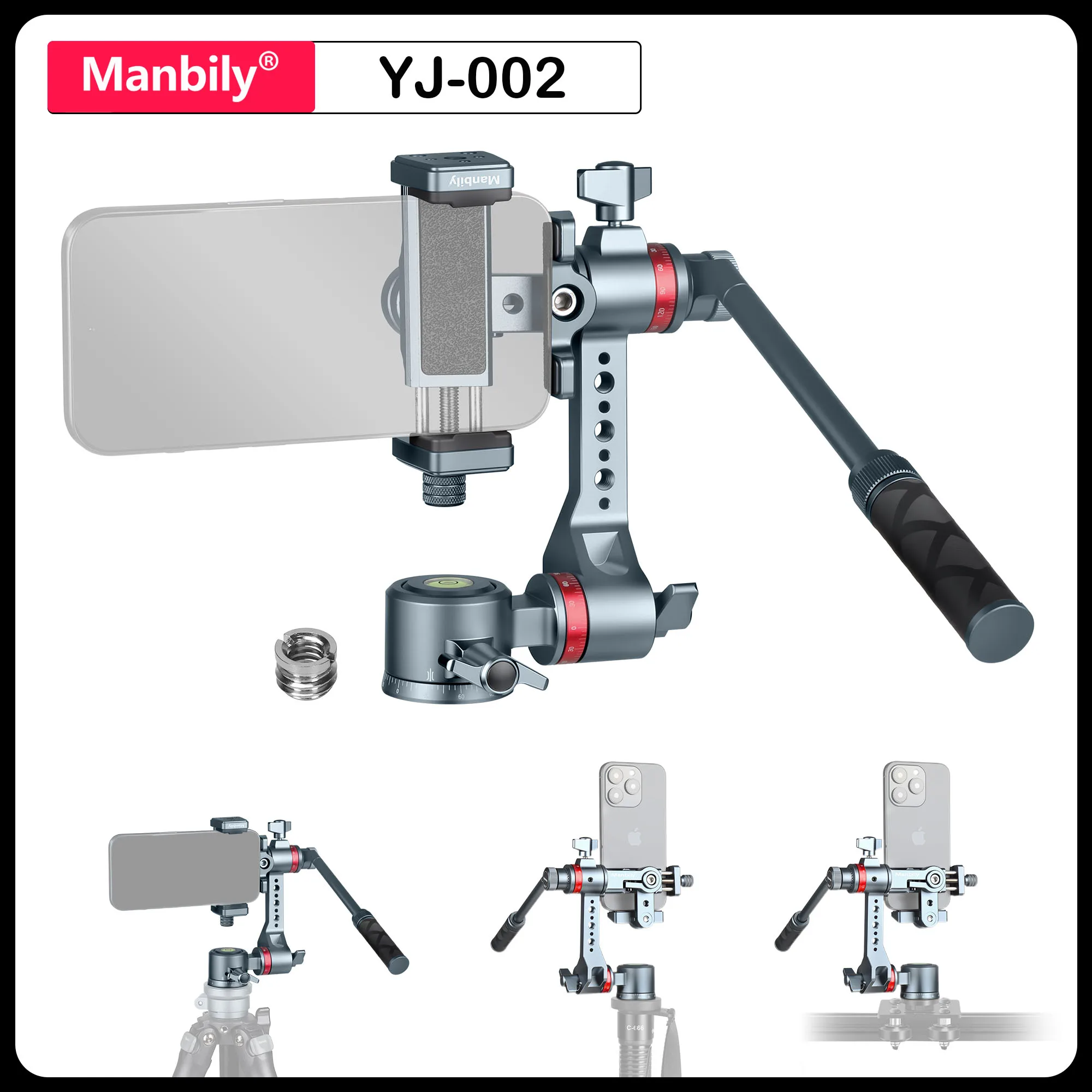 manbily-yj-002-プロフェッショナルモバイルジンバル-3軸スタビライザー-ユニバーサルフォンホルダー-ビデオ用