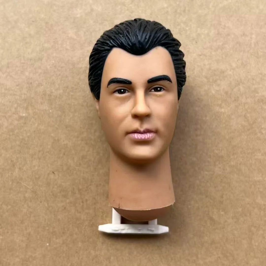 1/6 Scale Male Doll Head Rare Face Soldier Figure for DIY Makeup Practice Collectible Accessory Part