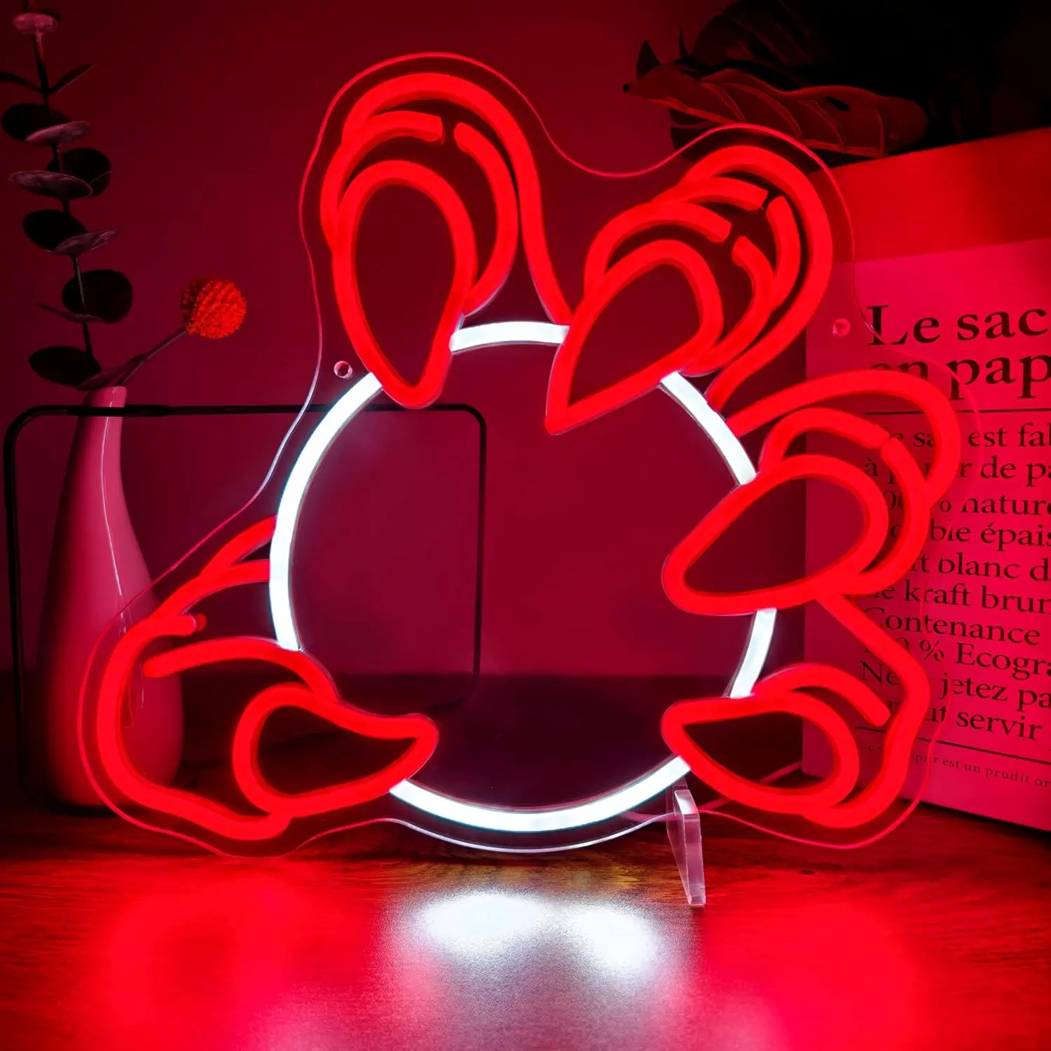 

Eagle Claw Неоновая вывеска USB с регулируемой яркостью Неоновый свет для игровой комнаты Человек Пещера Гольф Мяч Настенное искусство Спортивный магазин Украшение домашнего бара