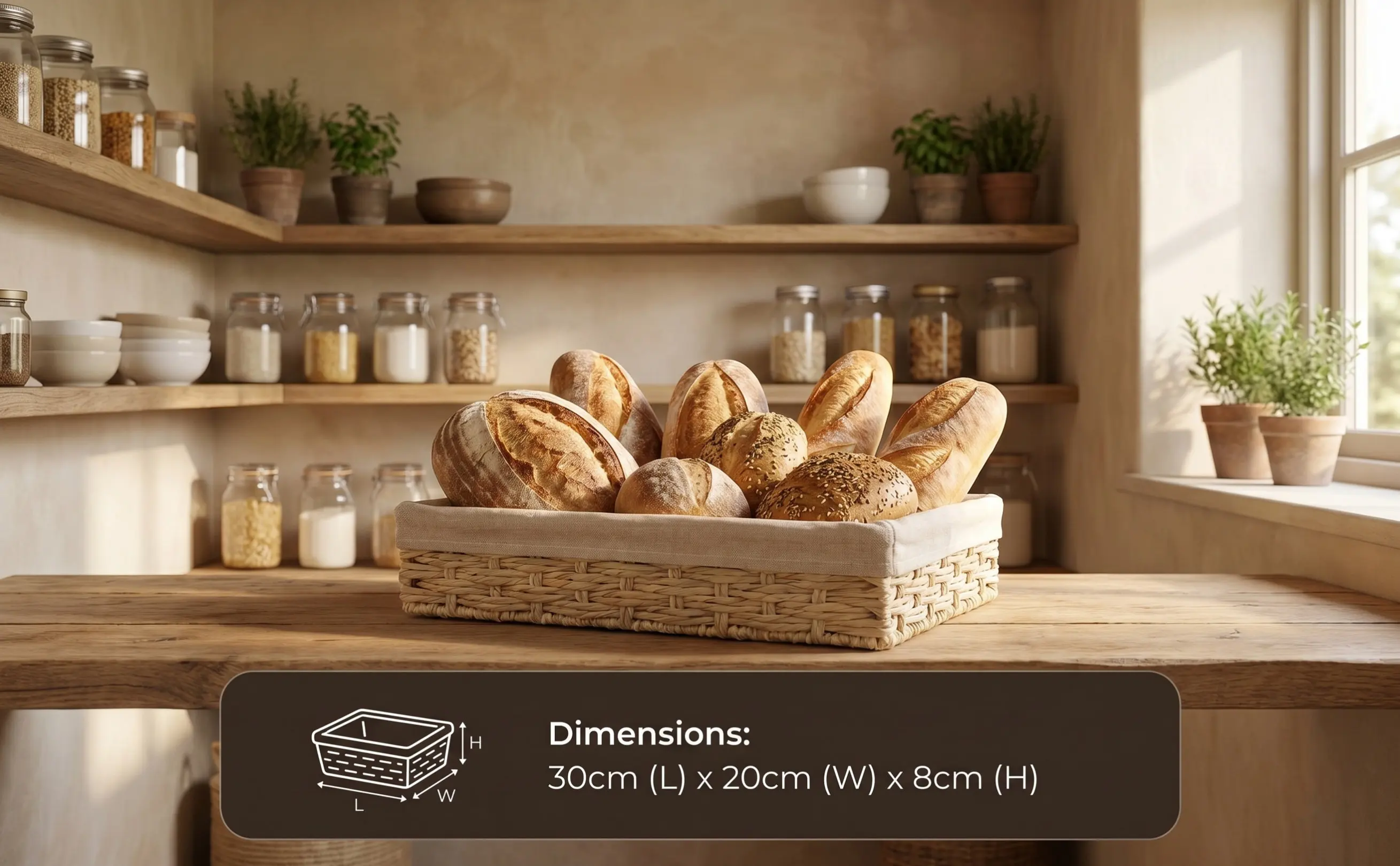 1Pcs Key Coin Storage Basket Desktop Organizer Rattan Woven Sundries Box Handy Storage Container Rattan Basket