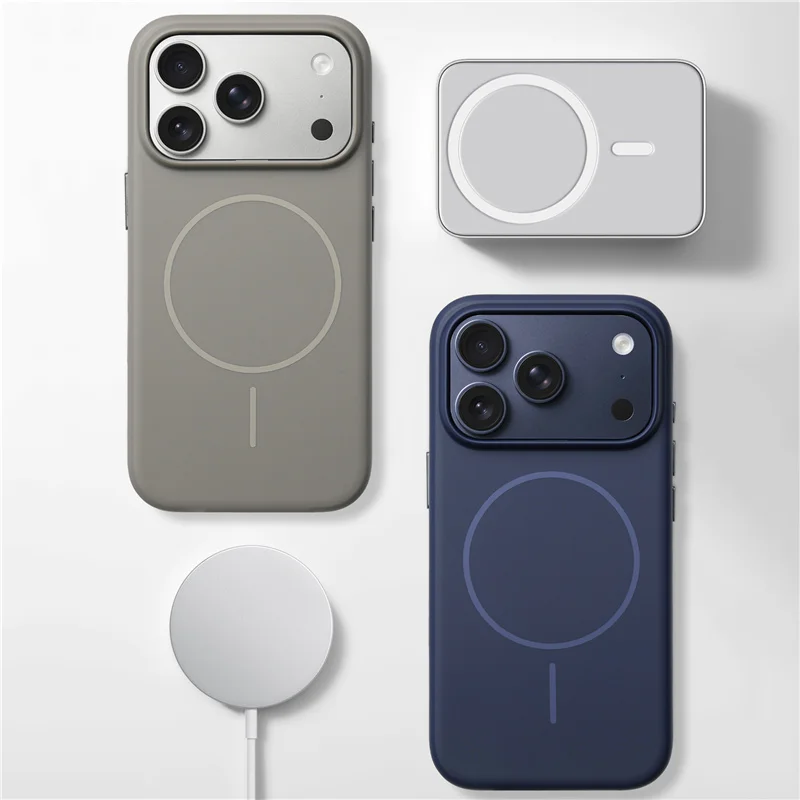 Fotografia 6: Capa Protetora Fosca Magnética Magsafe com Botão de Câmera Touch Control para iPhone 17Pro 17 17Pro Max