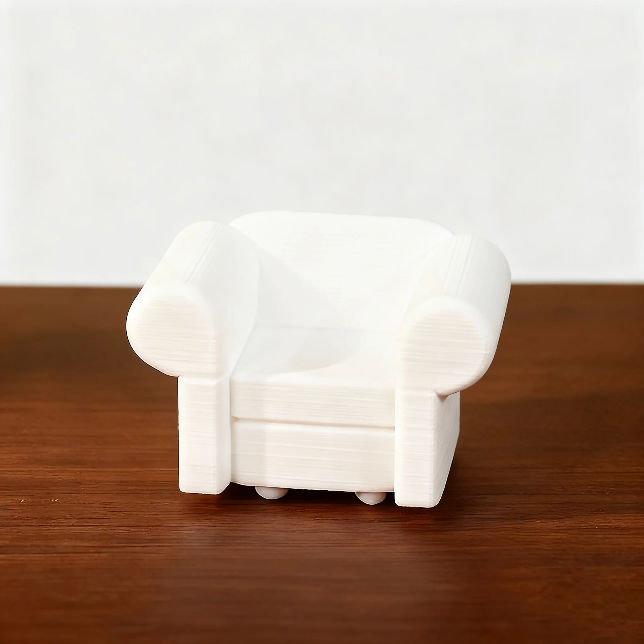 Miniature PLA Plastic Sofa Dollhouse Architectural Model Diorama Display Collection Project 1:25 1:30 1:50 Scale Hobby Crafts