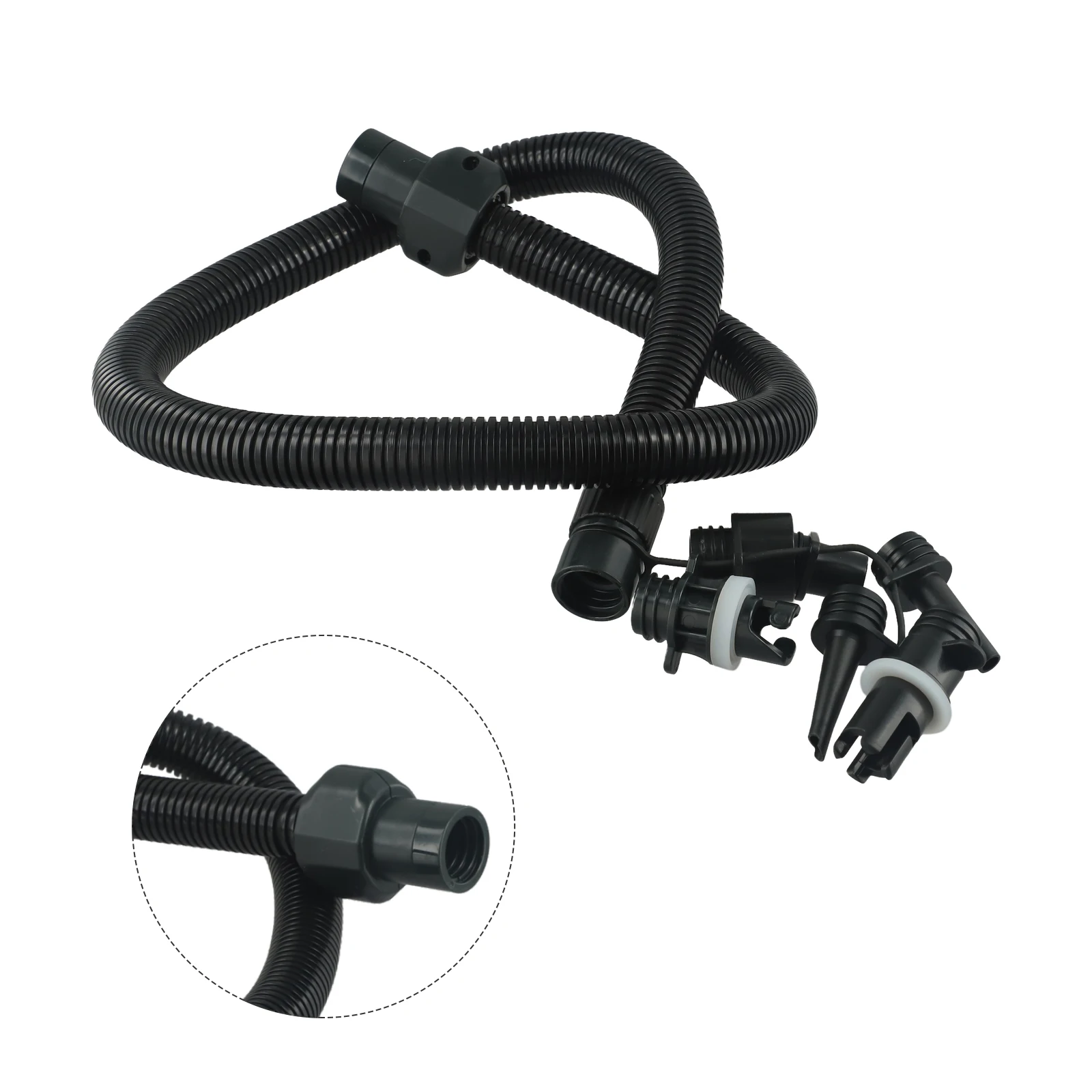 Kit di accessori per tubi gonfiabili essenziali Kit ugelli per tubi dell'aria gonfiabili per pompe ad aria elettriche 6 diverse dimensioni ugelli