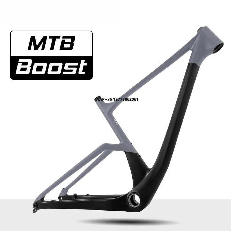 

Карбоновая рама MTB 29, сквозной ось 148*12 мм, карбоновая рама для горного велосипеда Boost, сверхлегкая карбоновая велосипедная дисковая рама T1000