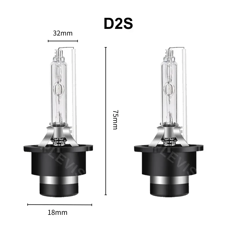 SPLEVISI lampu Xenon HID mobil ganti D2S 6000K putih bening untuk Lancia Thesis 2002 2003 2004 2005 2006 2007 2008 2009