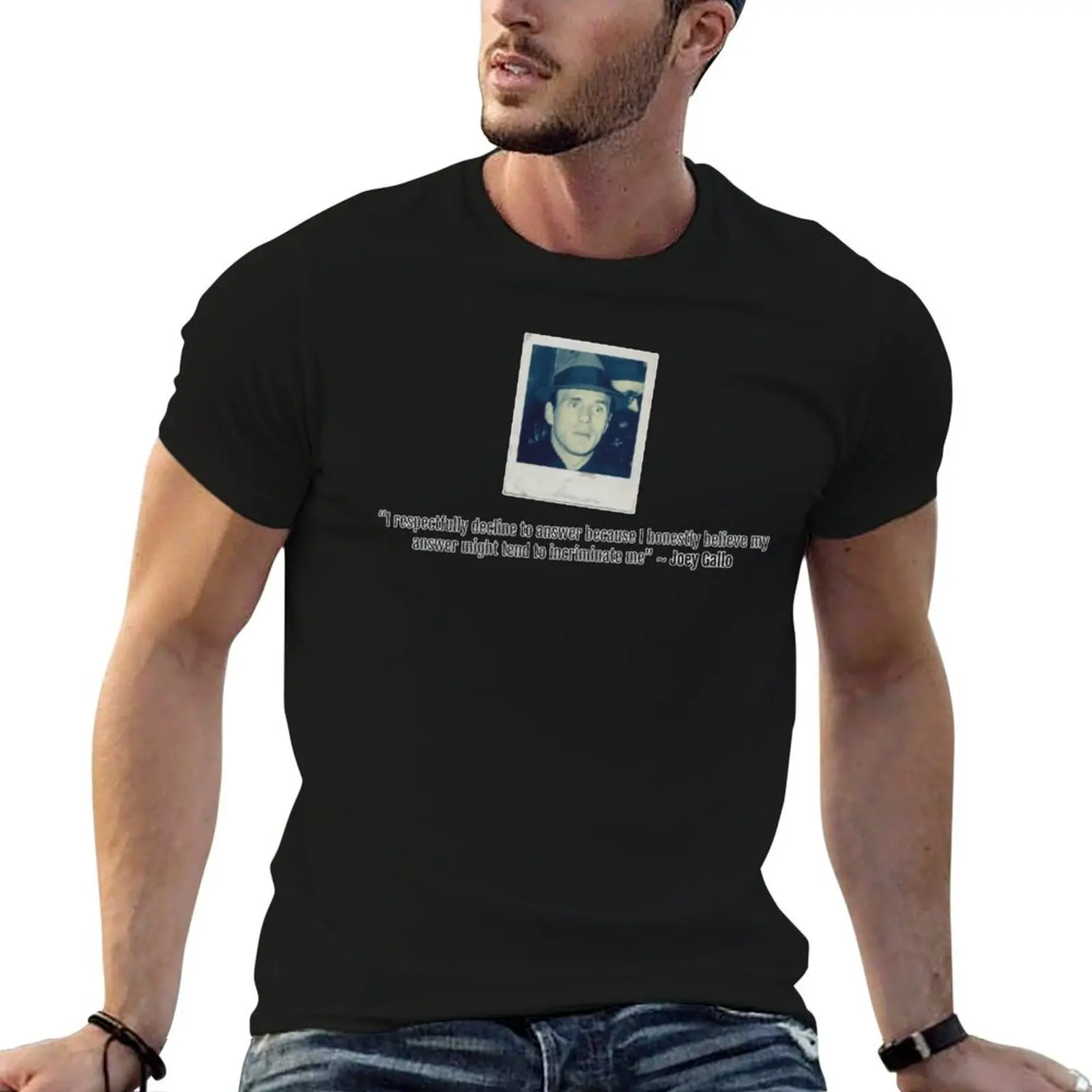 

Joey Gallo Qoute T-Shirt t shirt for man 100 percent cotton t shirts for man graphic vintage T-Shirt