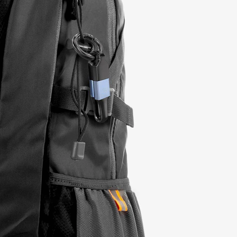 

1PC Keychain USB Data Cable 3A Max Fast Charging Cable Micro Type-C To USB A Phone Charger Cord For Smart Phone Tablet