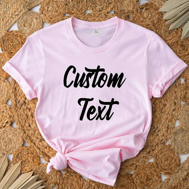 100% reine Baumwolle, personalisierte T-Shirts, geeignet für Männer und Frauen, Familien, Paare, Freunde, Teams und als Geschenke. – Detail 7