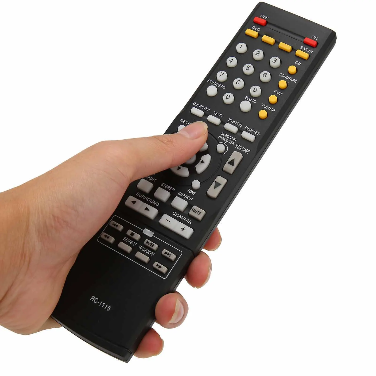 RC 1115 Remote Control Replacement for Denon AVR 390 AVR 591 AVR 930 AVR 1312 AVR 1612 AVR 2807 AVR 2808 AVR 2809 new