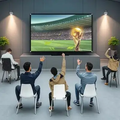 شاشة عرض محمولة مضادة للتجاعيد، مادة ممتازة مناسبة للألعاب في المسرح المنزلي والفصول الدراسية وغرفة الاجتماعات