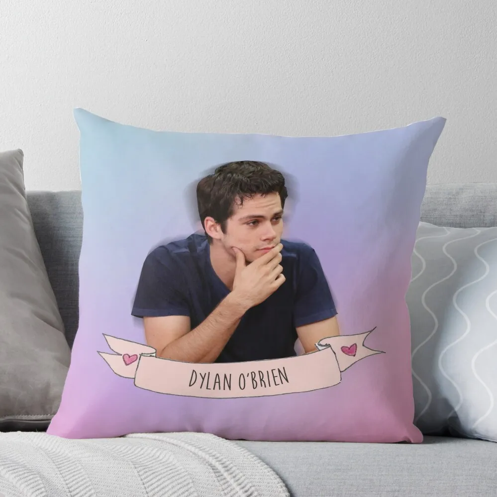 

DYLAN O'BRIEN Throw Pillow Pillowcase Pillowcases Cushion Covers Sofa Luxury Living Room Decorative Cushions