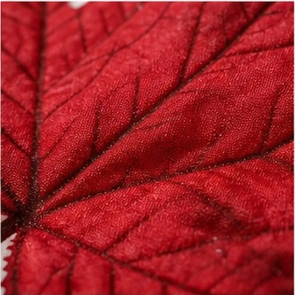 1Pack Premium Cloth Artificial Maple Leaf Home Decor Autumn Leaves Set 10 Assorted Colors Lifelike Design Halloween Birthday