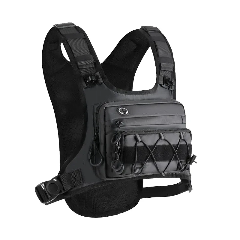 

Men Running Bag Outdoor Waterproof Tactical Chest Bags for Mens Trail Running Travel Hiking Bicycle Bags