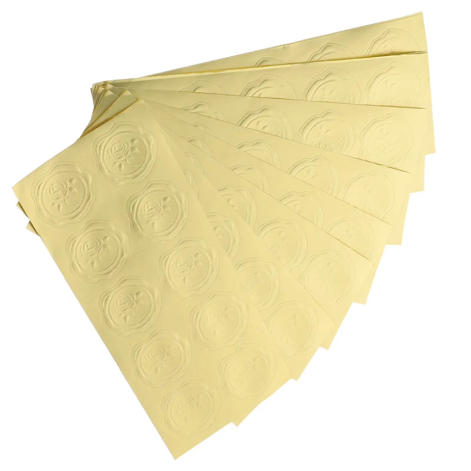

10 Sheets Decorative Wedding Seal Stickers PVC Adhesive for Envelope Sealing Gift Boxes Scrapbook Baking Packaging