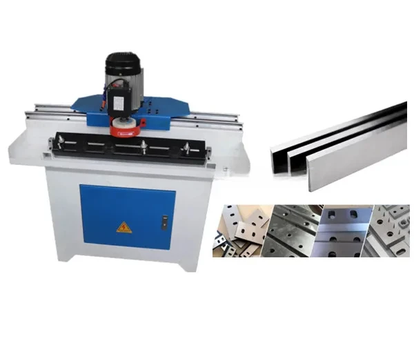 

750mm Automatic thicknesser jointer planer crusher straight knife cutter blade grinding grinder sharpening sharpener machine