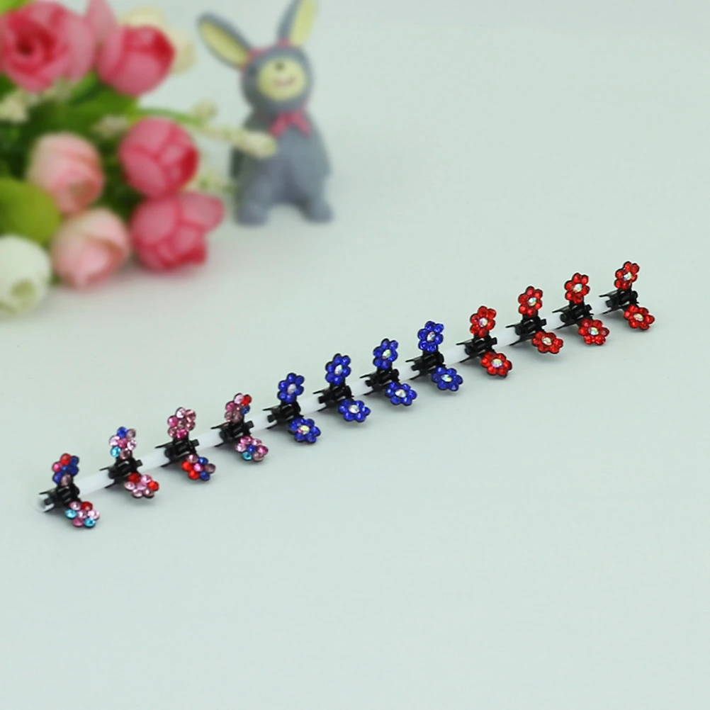 

120 Pcs Small Gripper Edge Clip Girl Hair Clips Kids Pins for Toddlers Girls Flower Barrettes Baby Accessories Little Cute Claw
