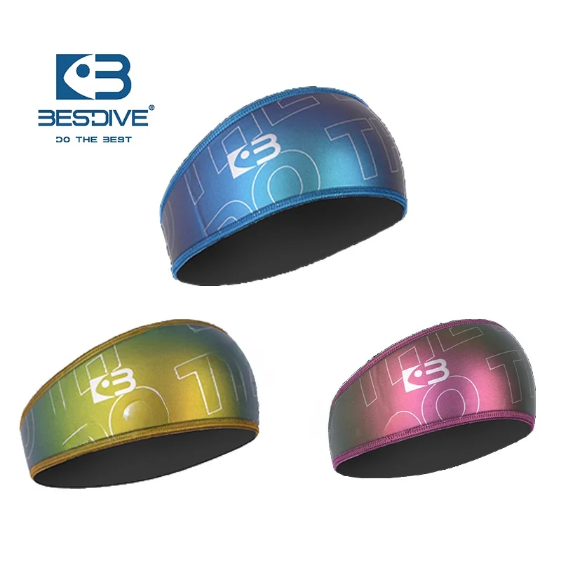 bestdive-2026-nouveau-bandeau-cheveux-couleur-extreme-Equipement-de-plongee-exterieure-accessoires-de-combinaison-de-plongee-unisexe-bandeau-cheveux-bleu-amour
