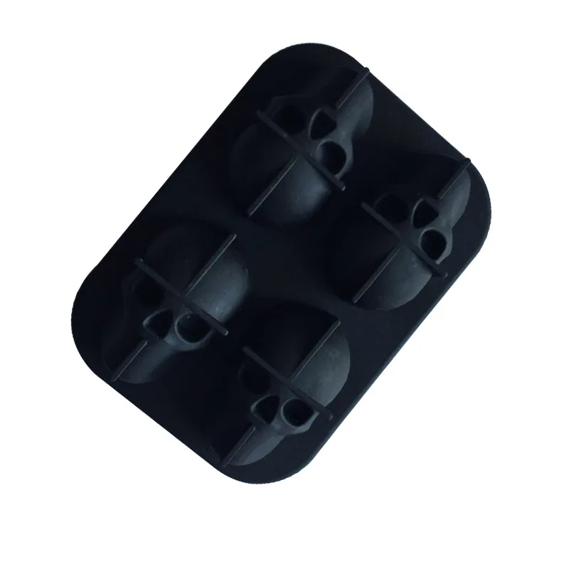 

Силиконовая сетка для льда в виде черепа, форма для ледяной сетки с четырьмя стержнями XG219