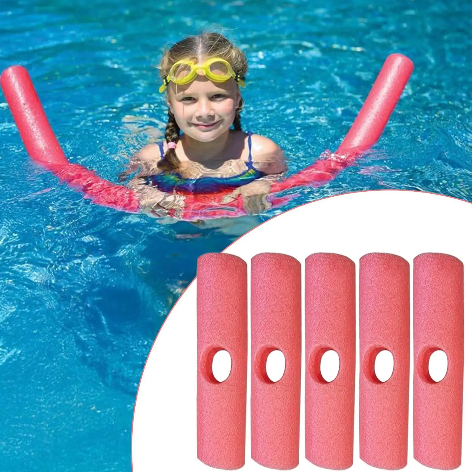 Conector de fideos para piscina, 5 piezas, conector flotante, juguetes deportivos y de ocio, accesorio para familia, jóvenes, adolescentes, niños, niñas, amigos, hijo