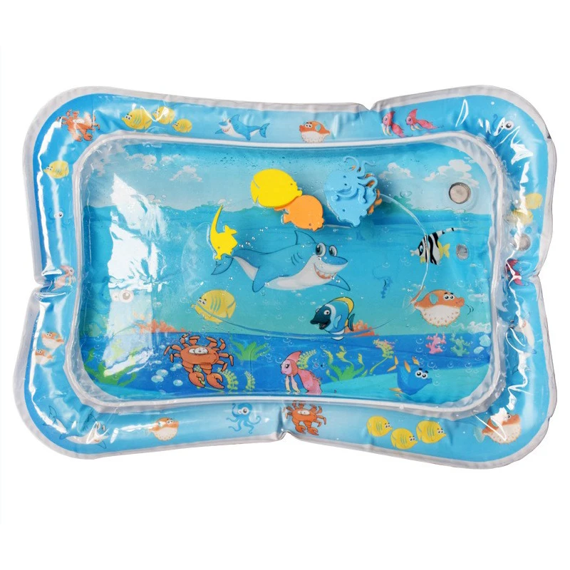 Summer Inflatable Water Mat For Babies Safety Cushion Mat Creative kids Ice Pad Early Education Baby Water Play Essential Toy