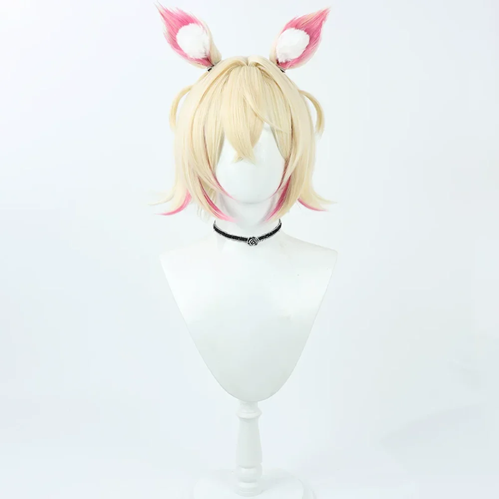 Mococo Abyssgard Cosplay Costume Headwear Vtuber Headset Claw Halloween Christmas Fancy Party Costumes Accessories Wig Shoe view 5