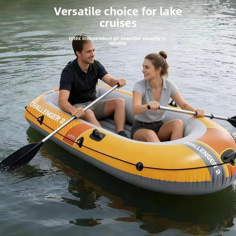 Inflatable Boat Thickened Dinghy Challenger Raft Leisure Foldable Drifting Inflatable Boat Fishing Boat Inflatable Boat