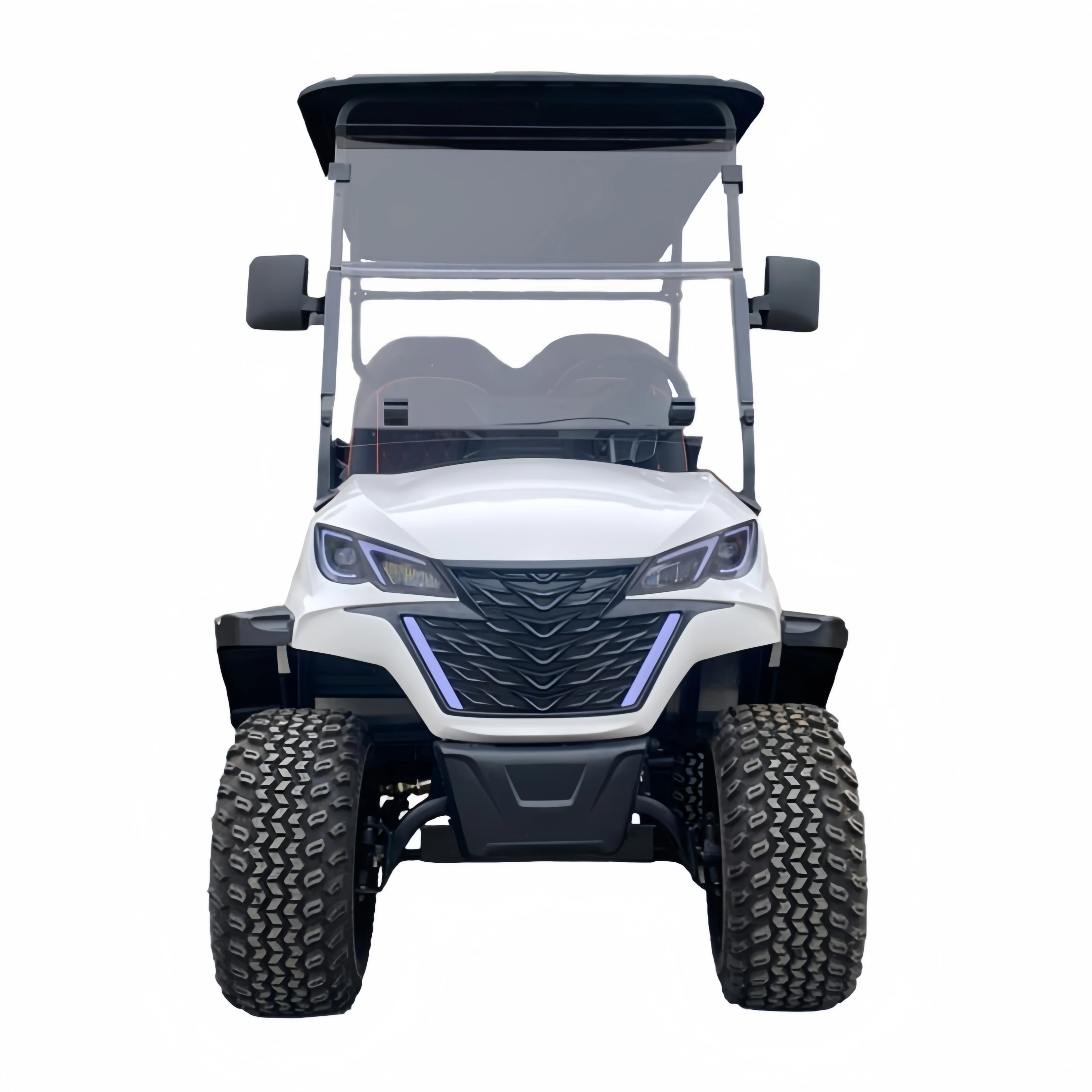 

EEC version 2+2 person electric lifted golf cart off road buggy with lithium battery Electric golf cart electric mini car