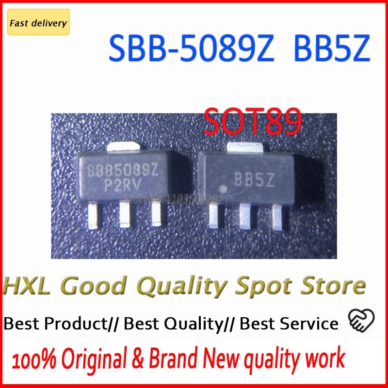 New Original 20pcs SBB-5089Z SBB5089Z  BB5Z SOT89   In Stock