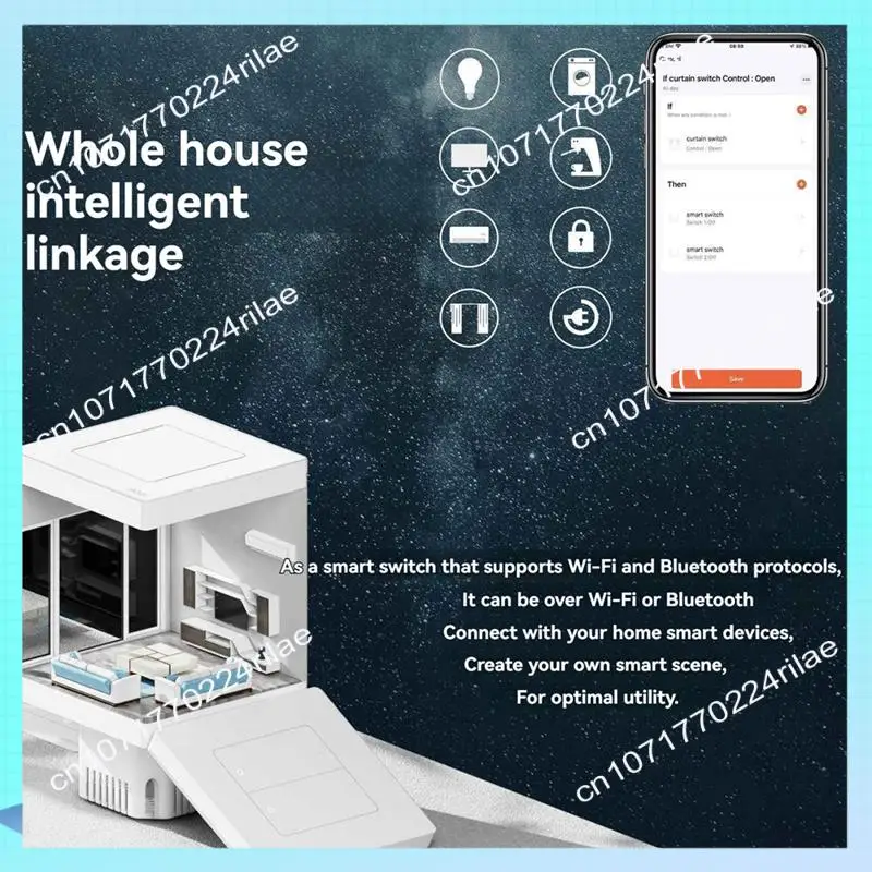 A17Z Tuya Wifi Smart Light Switch Dimmer Switch Smart Life APP Remote Control Work With Alexa Google B