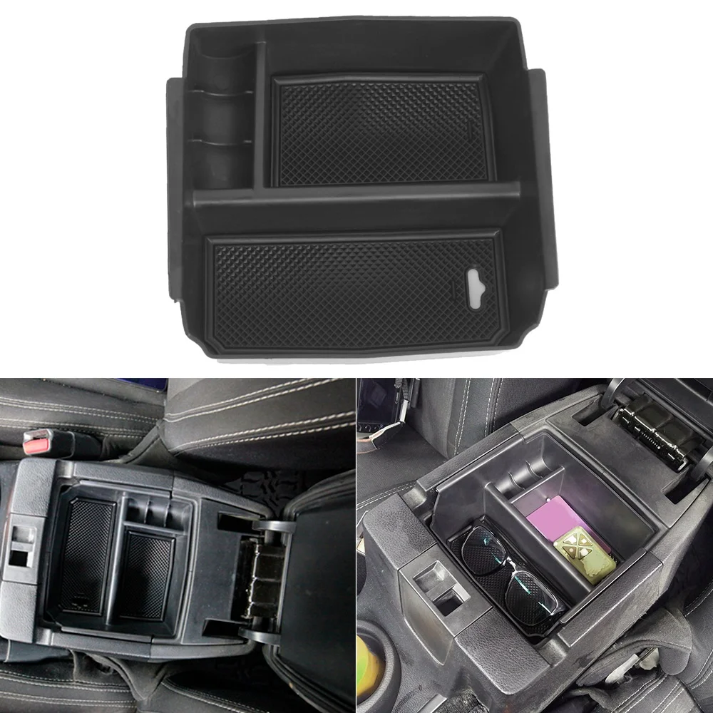 Car Center Console Organizer Storage Box Interior Accessories Armrest Storage Box for Jeep Wrangler JK 2007-2017