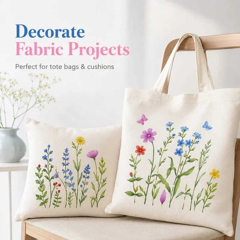 Wildflower Stencils Reusable Set