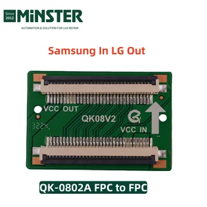 QK08V1 LG 30Pin HD in Samsung 30Pin HD Out LVDS Convider Convider Samsung Card in LG TV TV 6 Hauptverkaufsadapter LVDS LG an Samsung - №4