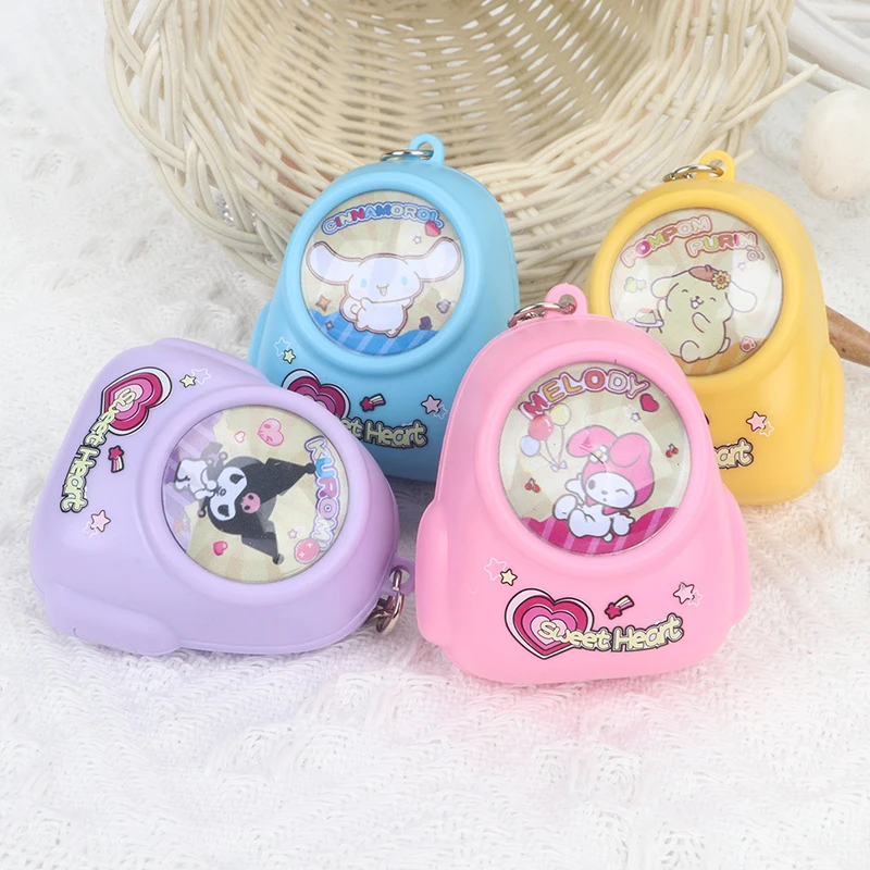 

Sanrio Kawaii Anime My Melody Key Chain Cute Sweet Cinnamoroll Cartoon Kuromi Accessories Lovely Pendant Gifts for Girls