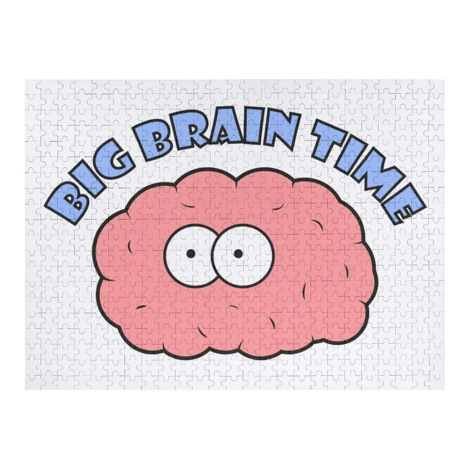

Big brain time Jigsaw Puzzle Personalized For Kids Customizable Child Gift Puzzle