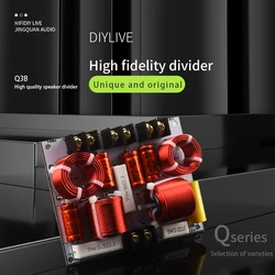 HIFIDIY Hi-Fi  2WAY 3 Way 3 speaker Unit (tweeter + mid +bass ) Speakers audio Frequency Divider Crossover Filters Q2C Q3B Q4 Q6