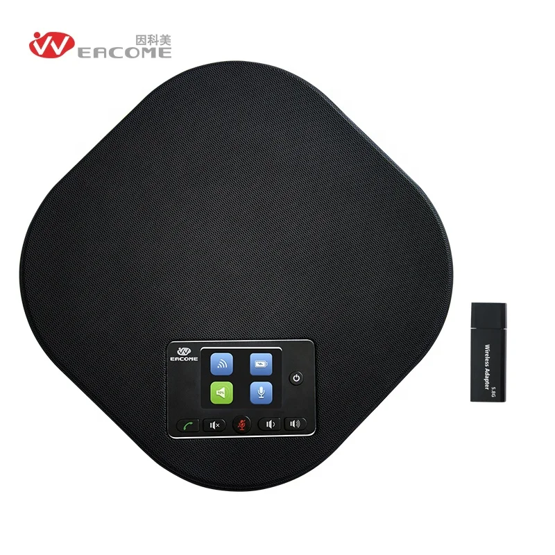 Eacome SV18 with 12 microphones 6 meter voice pickup large meeting room buy 5.8g wireless audio conference speakerphone