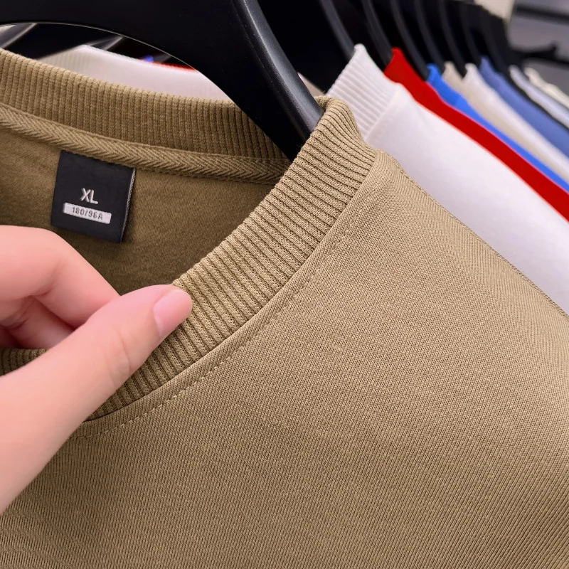 Hochwertiger neuer Trend: Herren-Sweatshirt mit Rundhalsausschnitt, leichte Luxusmarke, Herbst/Winter, weich, bequem, modisch, exquisite Stickerei, Pullover – Detail 32