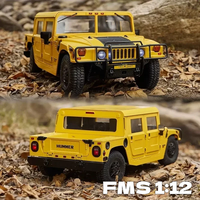 

FMS 1:12 H1 Off Road Climbing Vehicle Simulation Independent Suspension Rc Remote Control Car Model Four Wheel Drive Car