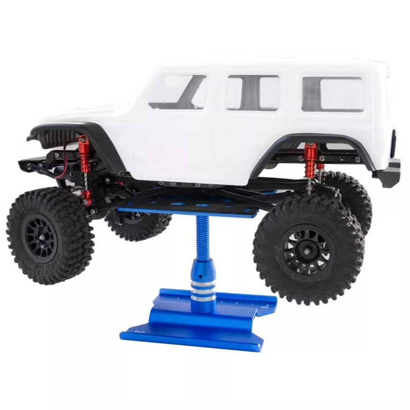 Metal Repair Station Work Stand Assembly Platform For 1/24 1/18 TRX4M SCX24 Fcx24 RC Crawler Easy To Use Blue