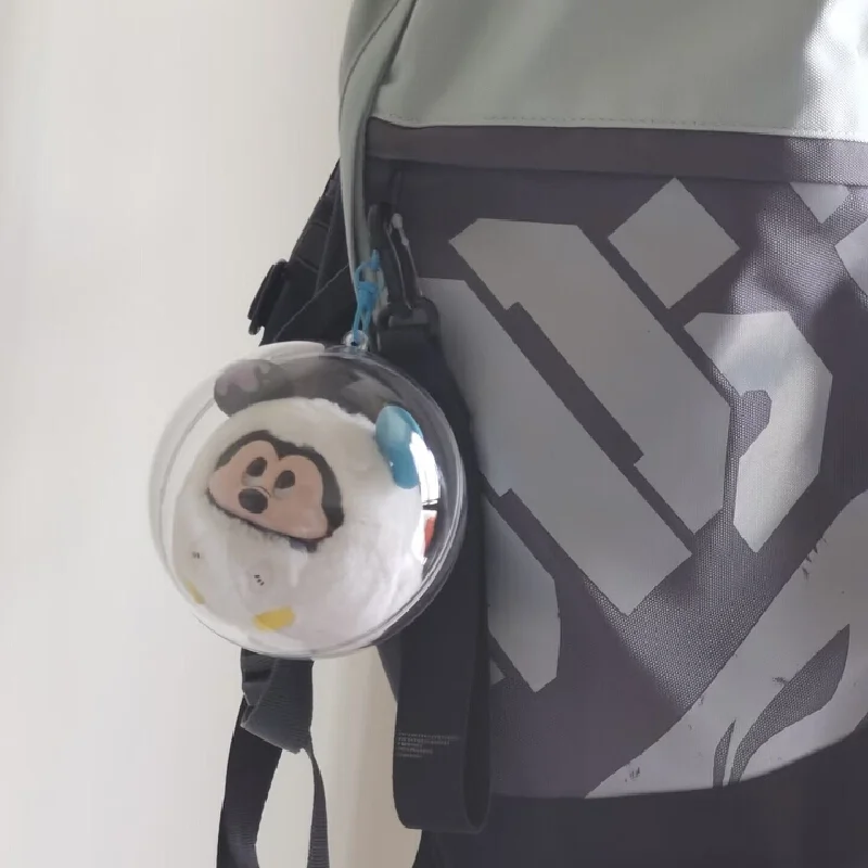 Authentic Disney Mickey Fun Collision Series Blind Box Vinyl Doll Cute Backpack Pendant Keychain Kawaii Pendant Fine Gift Toy