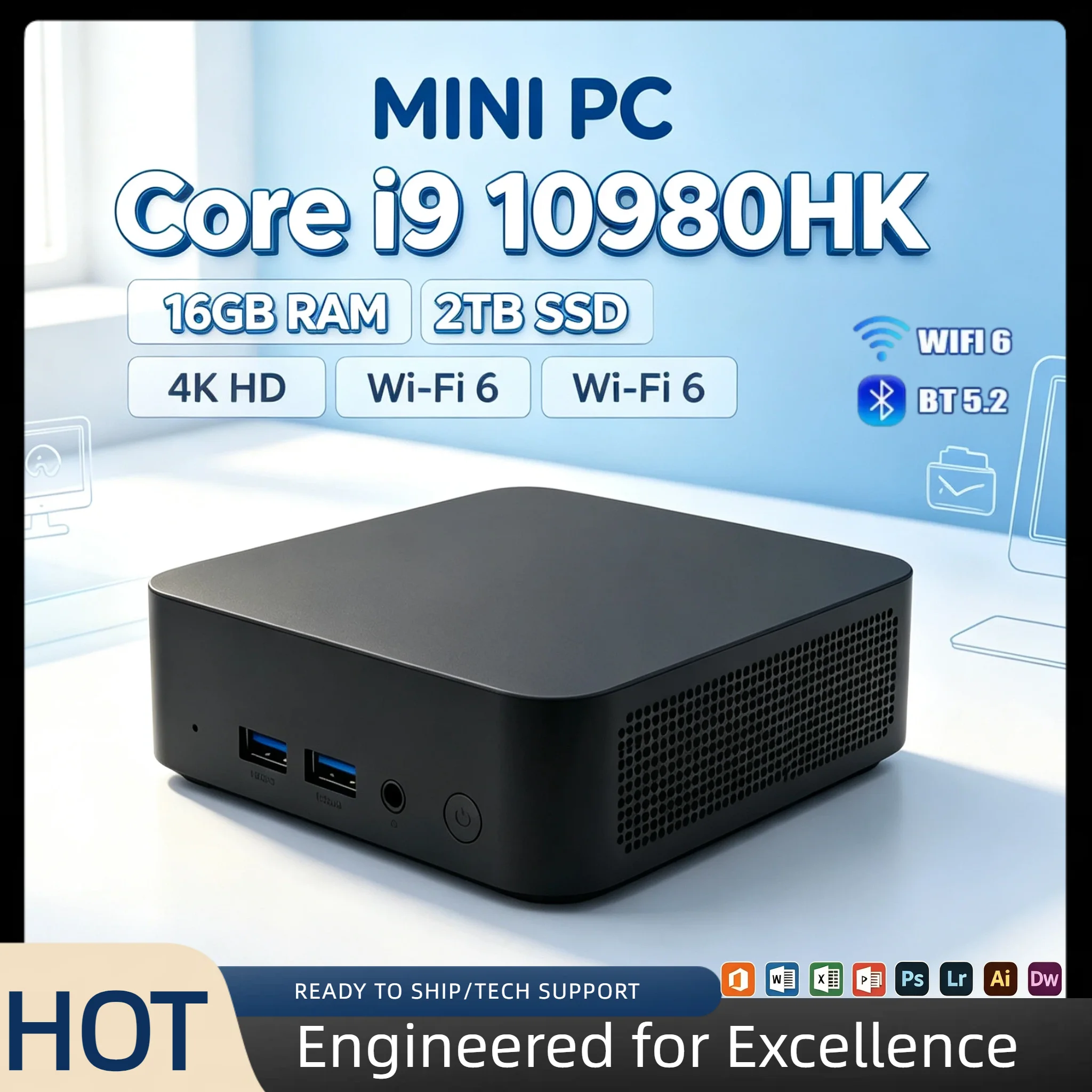 Pc Gaming Xtreme - MINI PC Intel Core i9 10980HK