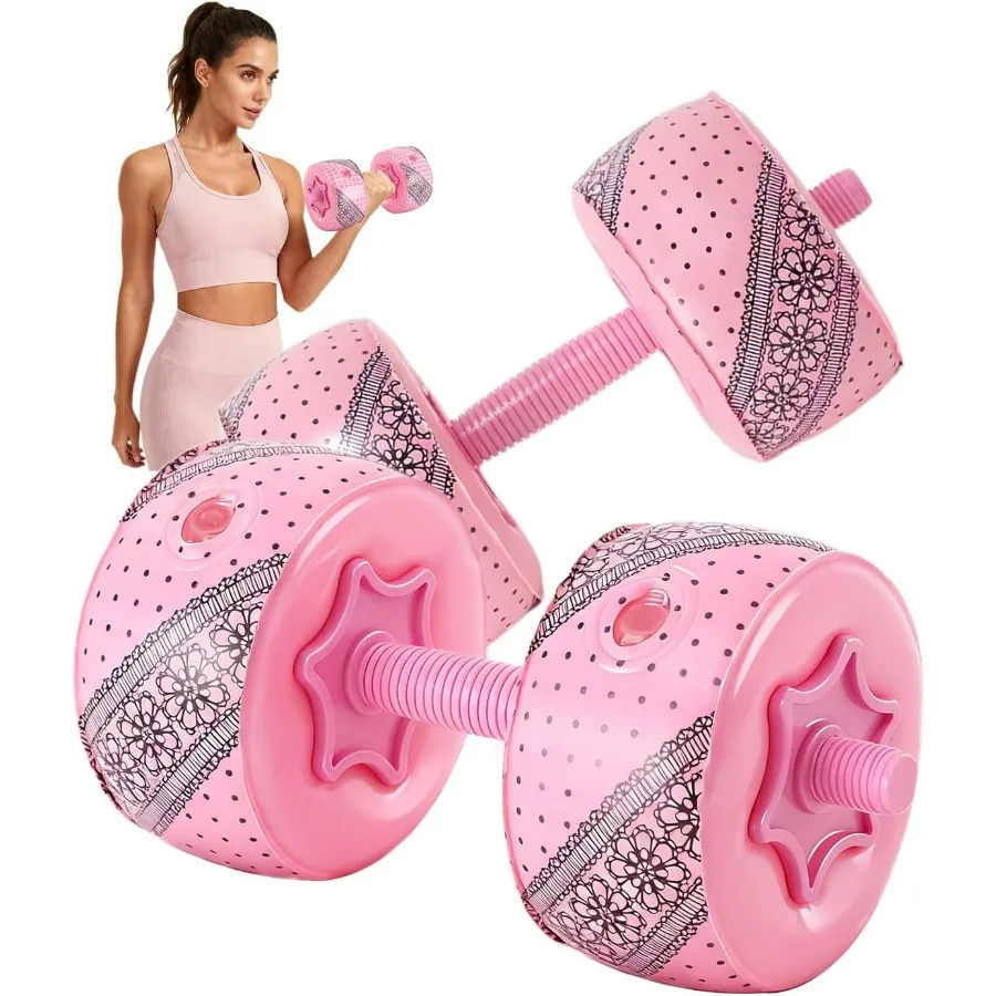 

Набор гантелей с наполнителем воды для женщин, регулируемые грузики для путешествий