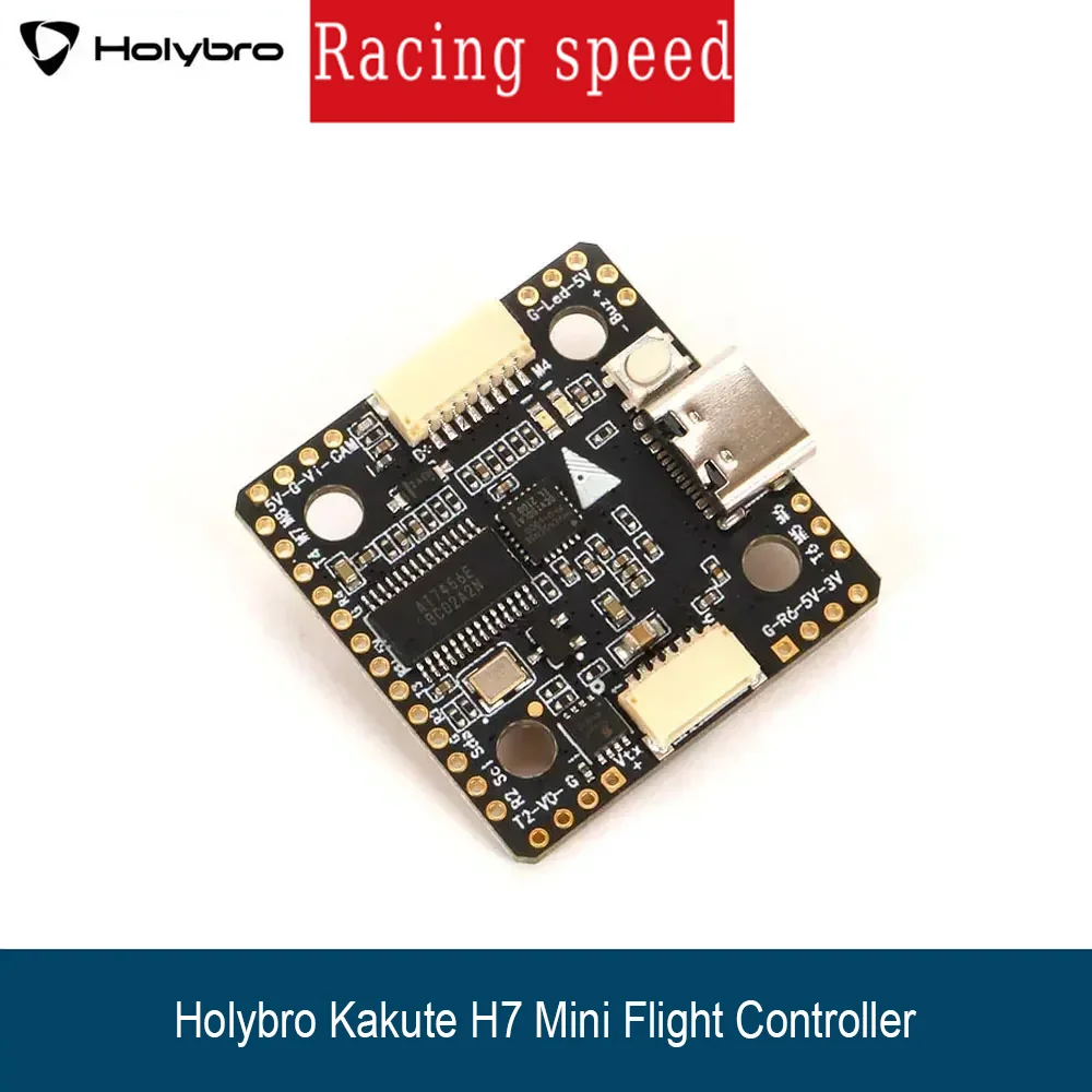 

Holybro Kakute H7 Mini Flight Controller, H743 BMI270 1GB Flash 20x20mm for FPV Drone, Digital HD System & RC Airplane