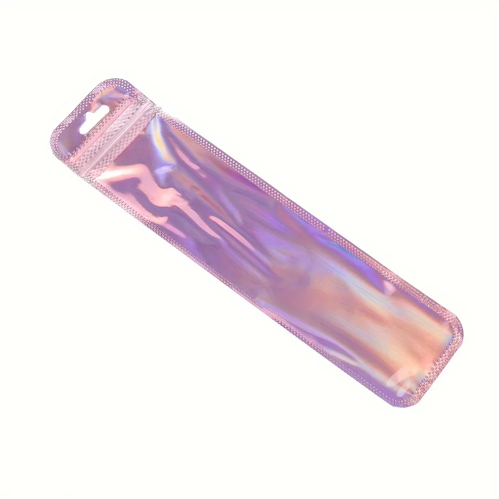 Transparent Plastic Ziplock Bags, Jewelry Display Packaging Bags for Jewelry Packaging, Pen Display Thickened Long Ziplock Bags view 4