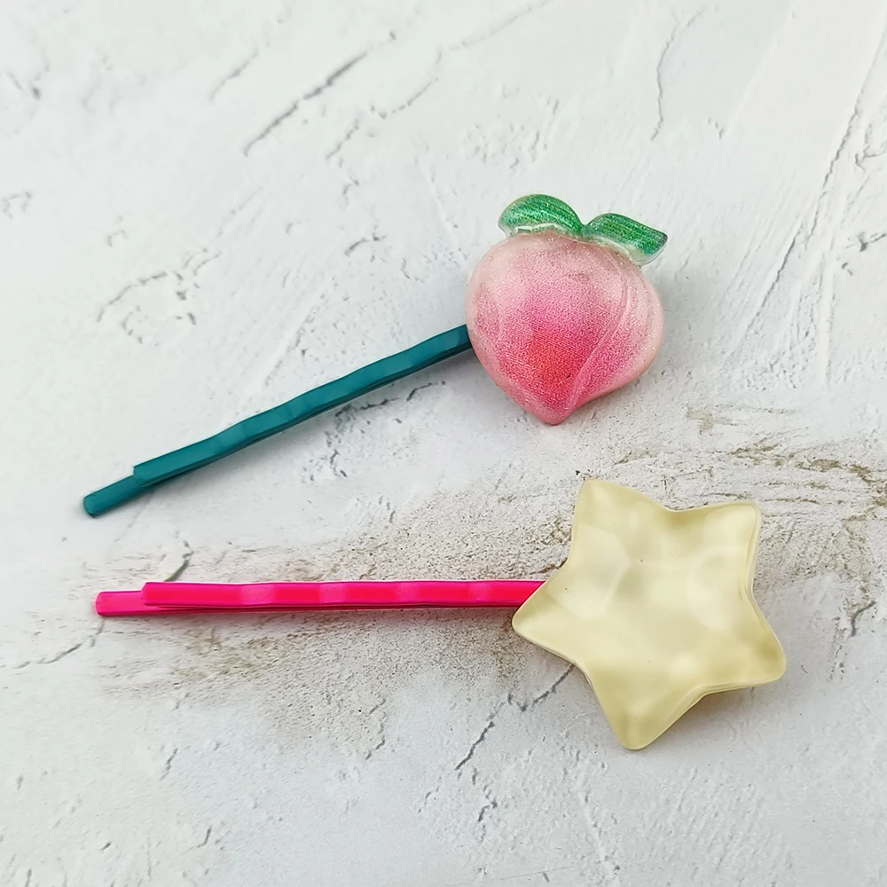 Ivan R6 Hairclip Alien Stage Cosplay Cute Kawaii Prop Headwear Pink Flower Till Hairclip Halloween Carnival Gifts Customized