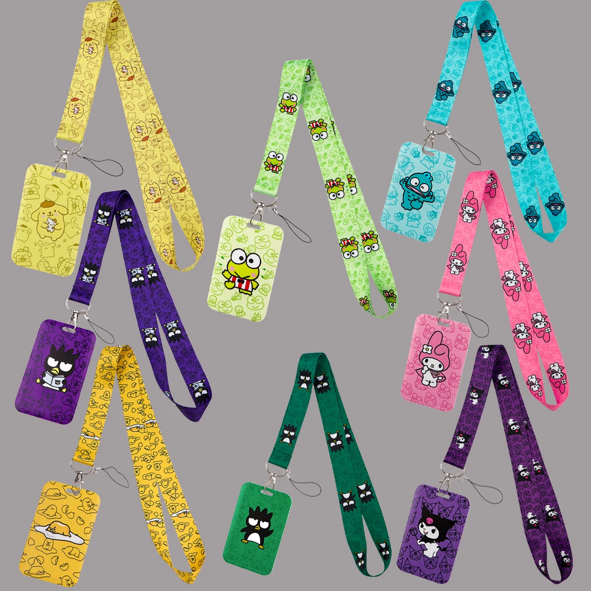 

Cute Frog Neck Strap Anime Lanyards for Key ID Card Gym Cell Phone USB Badge Holder Rope Key Chain Keyring Accessories Gifts