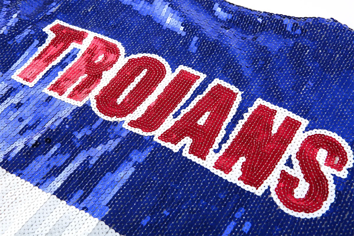 Summer New High Quality Streetwear Sequins Striped Cartoon Short Sleeve T-Shirt Hip Hop Round Neck Straight Loose Women' Wears