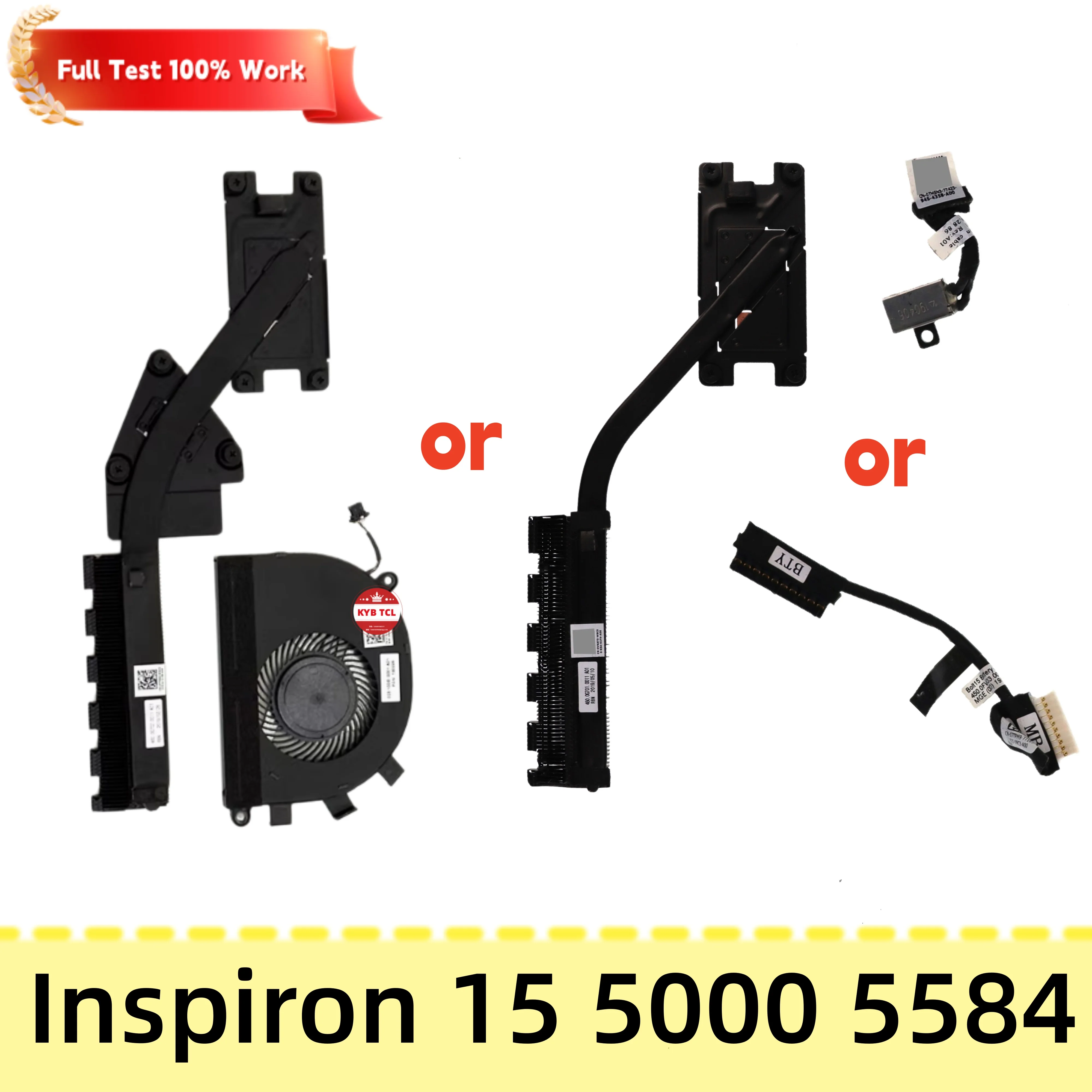 7TPM9 CN-0T6RHW CN-0YF9G3 CN-0VRXF5 CN-0TM5N3 T6RHW YF9G3 Cabo de bateria, ventilador ou dissipador de calor ou conector de alim