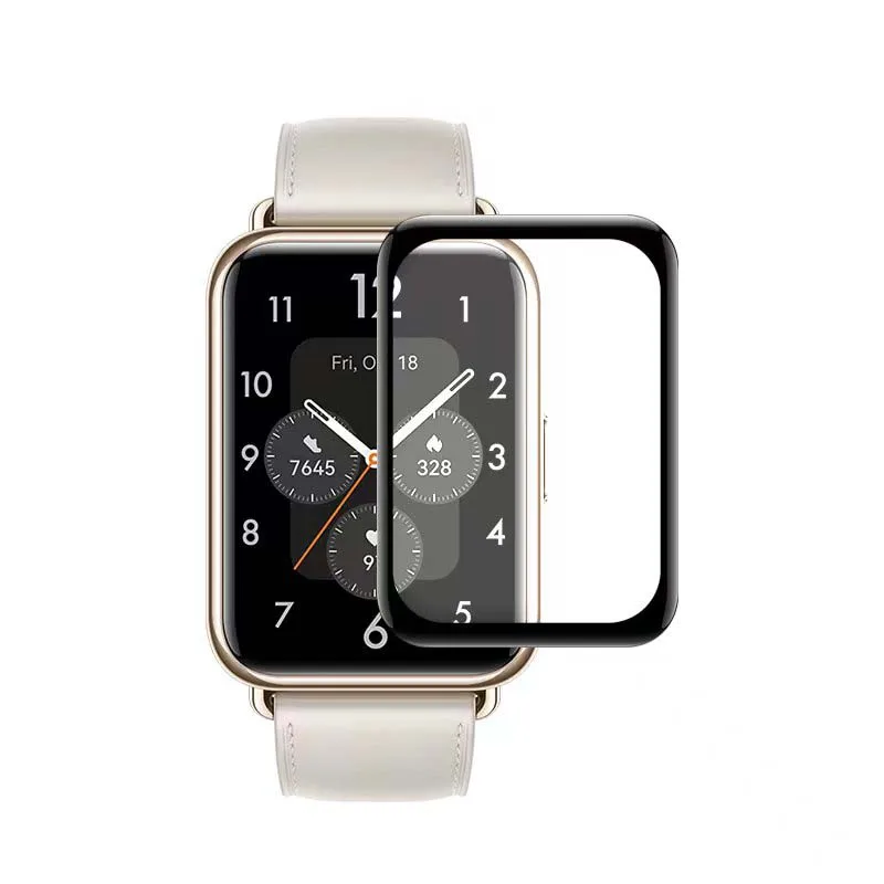

3D Изогнутые умные часы с полным краем, мягкая защитная пленка, защита для Huawei Watch, подходит для 2, защитный чехол для экрана